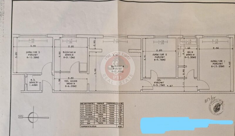 Brancoveanu | Apartament 4 camere | semidecomandat | 80 mp | B10782